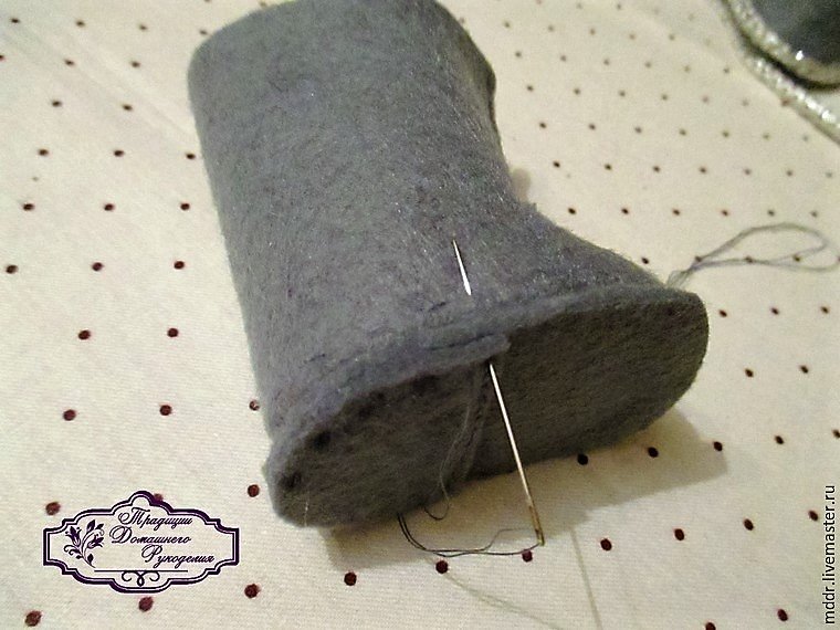 сапожки для куклы из войлока