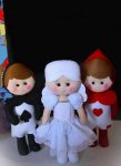 Выкройка куклы из сказки Алиса в стране чудес