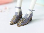 Как сделать туфельки для миниатюрной куклы
