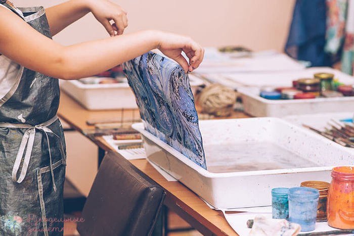 как рисовать эбру