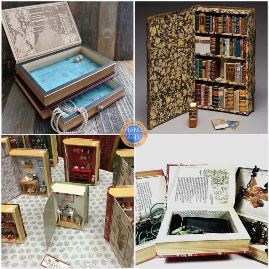 Тайник в книжной обложке