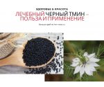 Лечебный черный тмин — польза и применение