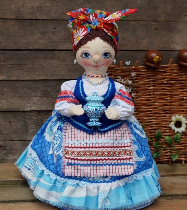 Русская кукла Солоха
